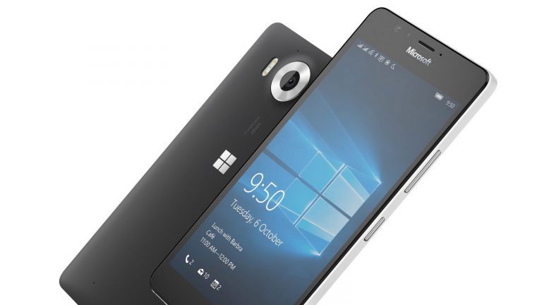 Microsoft bestätigt Arbeit an neuen und revolutionären Smartphones Das Lumia 950 von Microsoft.