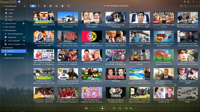Mediaplayer Windows 10 PowerDVD Mediaplayer Windows 10 PowerDVD