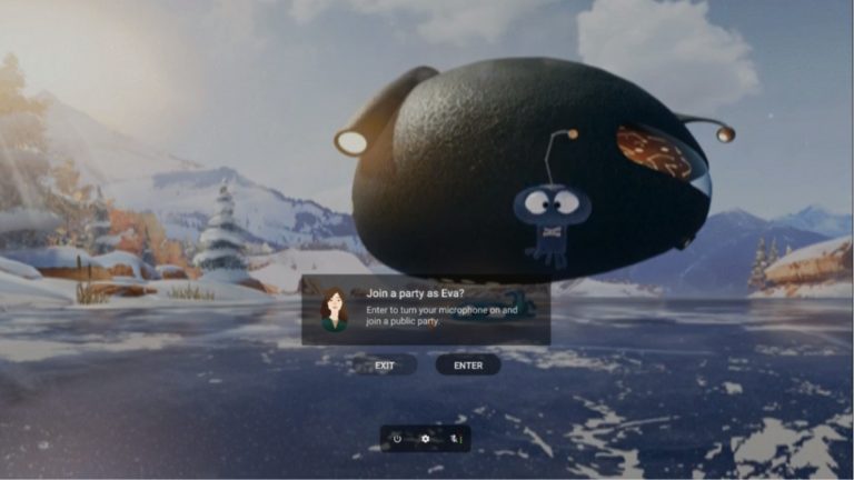 Screenshot Video von YouTube VR