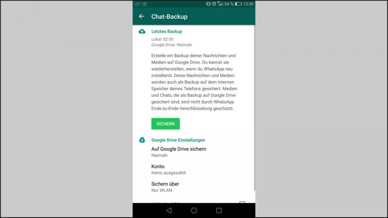 Gelöschte WhatsApp-Bilder und Nachrichten wiederherstellen Chat Backup Android Gelöschte WhatsApp-Bilder und Nachrichten wiederherstellen Chat Backup Android