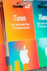 iTunes Gutscheinkarten