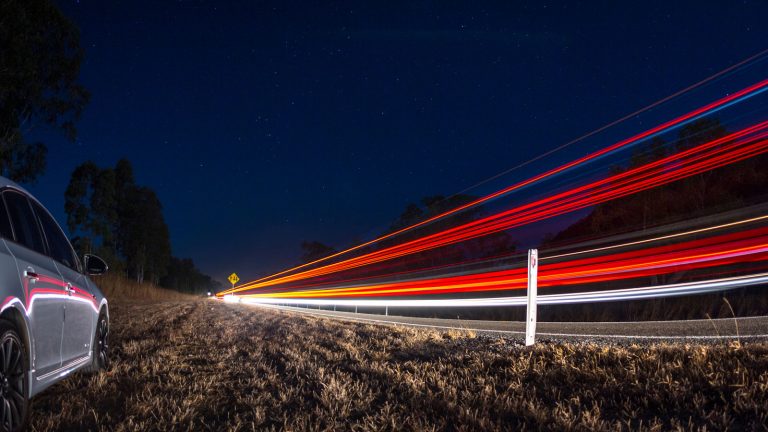 Nachtfotografie Smartphone Slow Shutter Cam Lichtstreifen bei Nachtaufnahmen mit dem iPhone