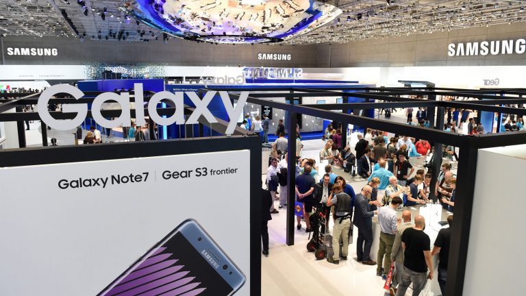 Samsung Galaxy Note 7 auf der IFA 2016