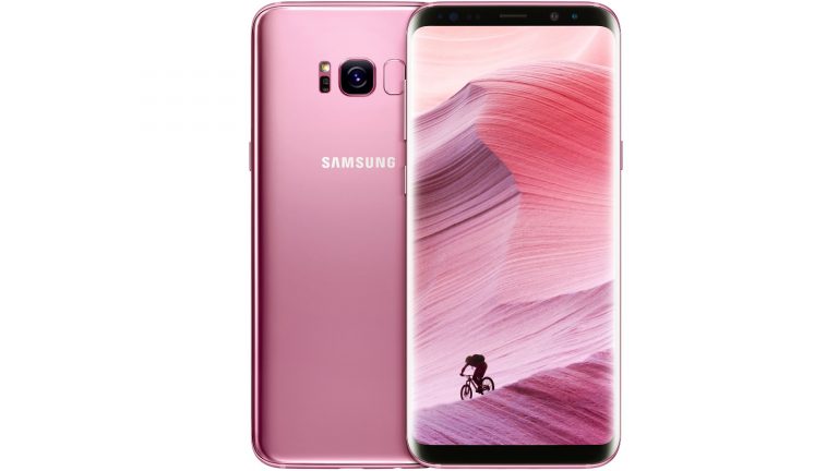 Samsung Galaxy S8 in Rose Pink