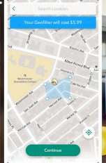 On Demand Geofilter direkt in Snapchat App erstellen