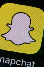 Snapchat Icon auf Smartphone