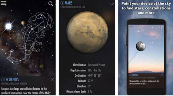 Sternbilder-Apps SkyView