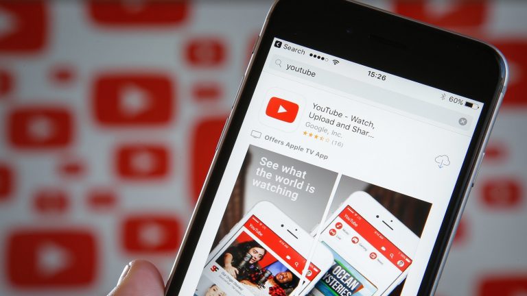 Die YouTube-Smartphone-App