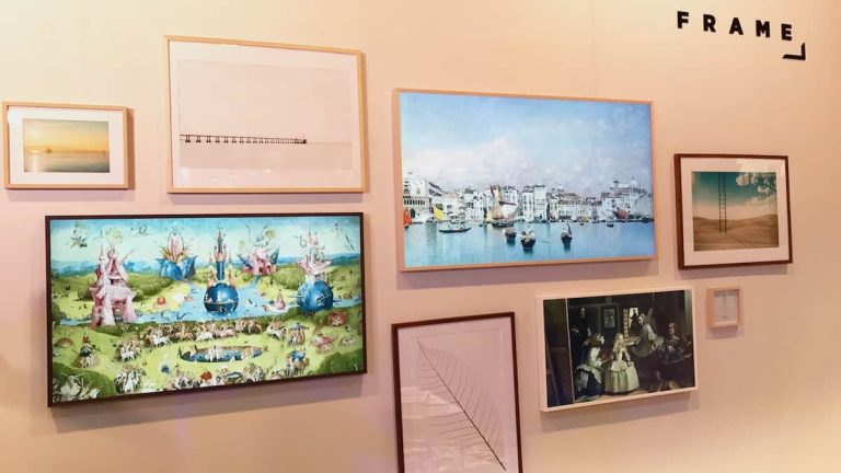 Samsung The Frame Fernseher Samsung präsentierte neue Frame TV-Geräte auf der IFA