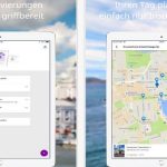 Die App "Google Trips"