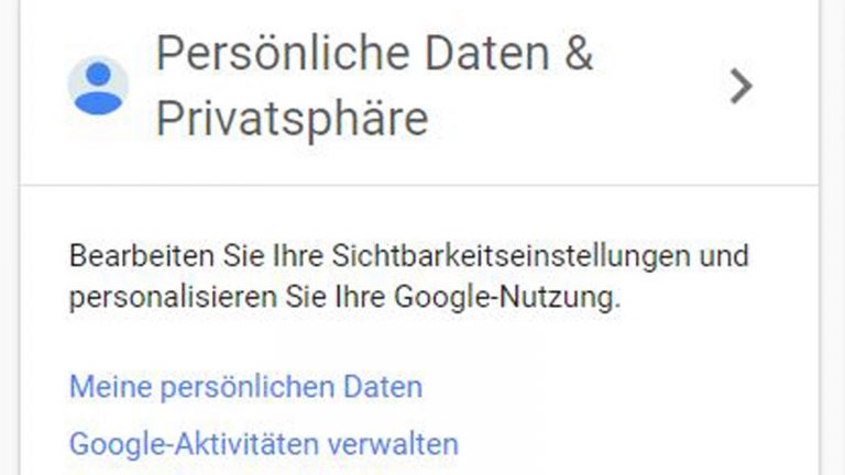 Smart Home Google Aktivitäten Über Mein Konto lassen sich die Google-Aktivitäten verwalten