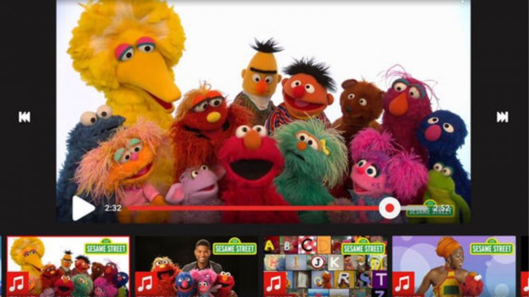 Screenshot YouTube Kids App