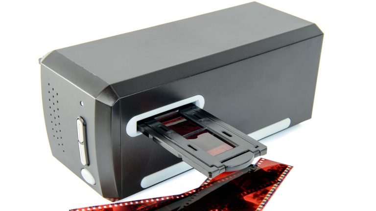 Dias digitalisieren spezieller Dia-Scanner Dia-Scanner mit Durchlichteinheit