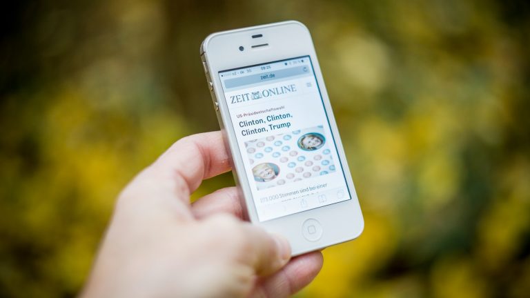 News auf dem Smartphone