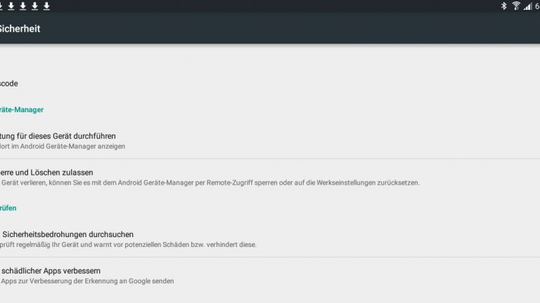 Android orten mit Ortungseinstellungen