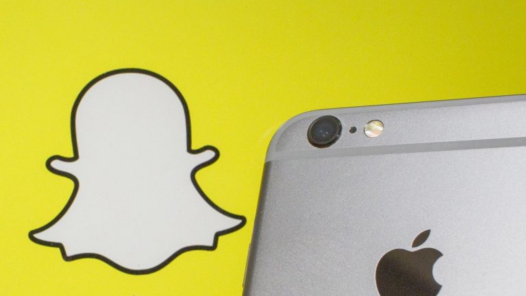 Snapchat-Update für iOS Snapchat Logo und iPhone