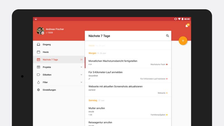To-do-Apps Todoist Die To-do-App Todoist