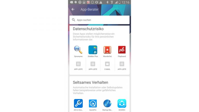 Virenschutz Smartphone Norton App-Berater Norton bietet einen App-Berater