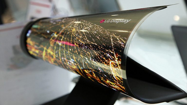 LG faltbarer Bildschirm LG faltbarer Bildschirm