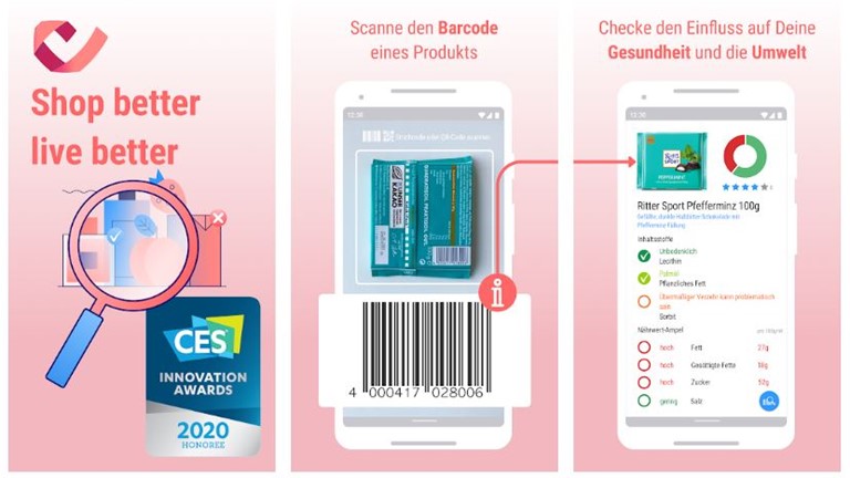 Kostenlose App: Codecheck App Codecheck