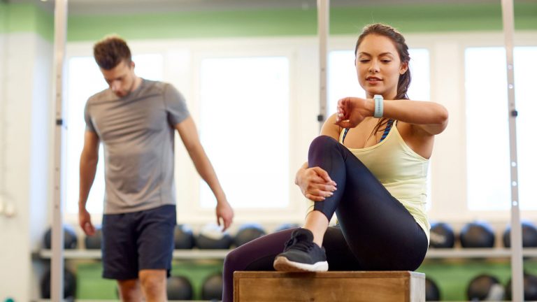 Apple Watch als Fitnesstracker Fitness Tracker beim Workout
