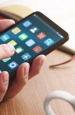 Handy mit Apps