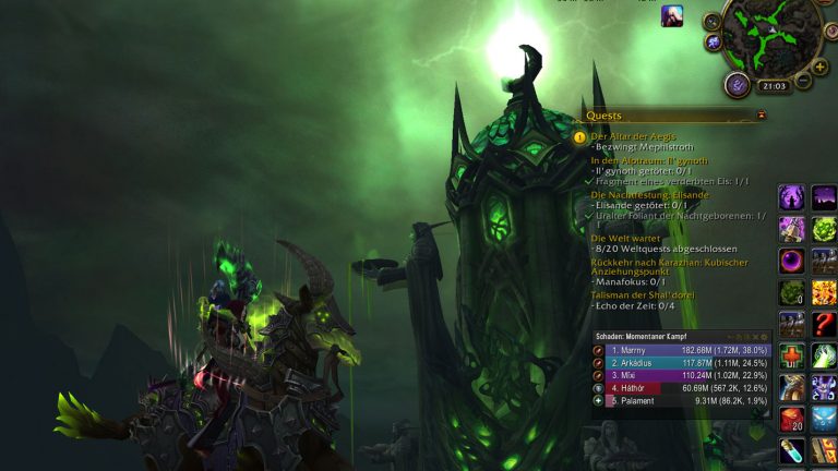 Multiplayer Games MMO World of Warcraft ist ein Klassiker unter den Multiplayer Games