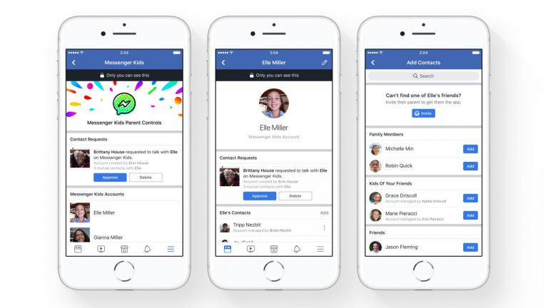 Facebook Messenger für Kids