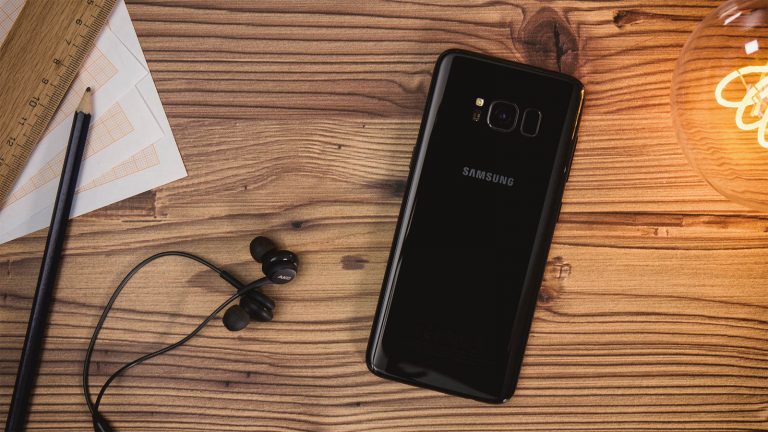 Rückseite des Samsung Galaxy S8