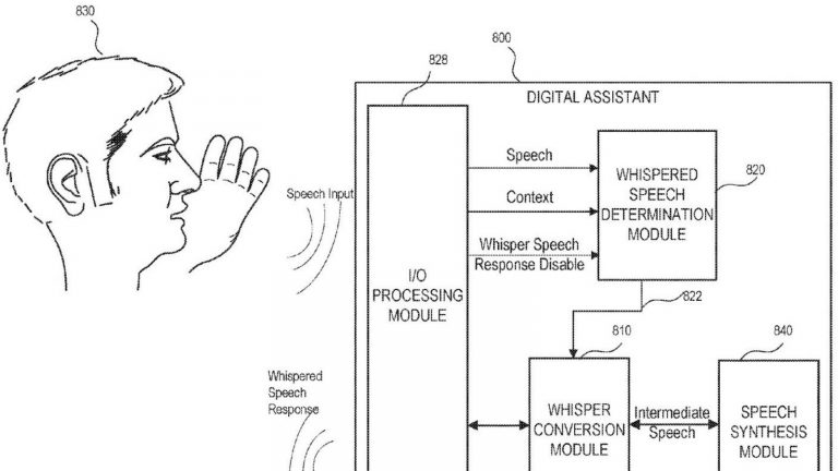 Apple Patent Siri fluestern Apple Patent Siri fluestern