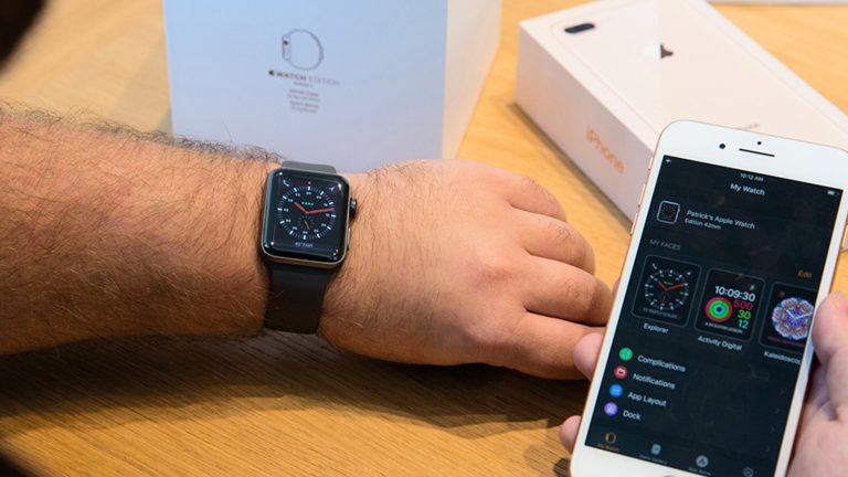 Apple Watch Series 3 und iPhone