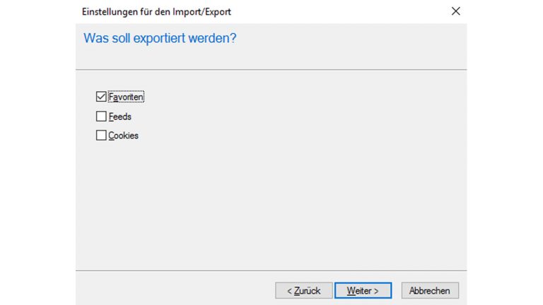 Bitbox Export Lesezeichen exportieren