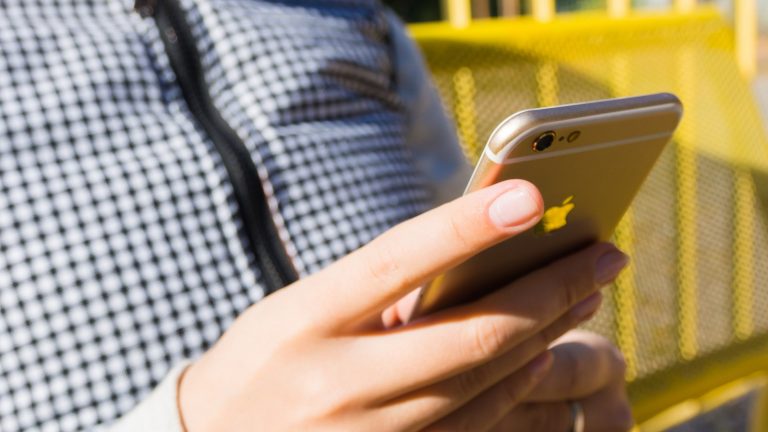 Spracheingabe über das iPhone-Mikrofon
