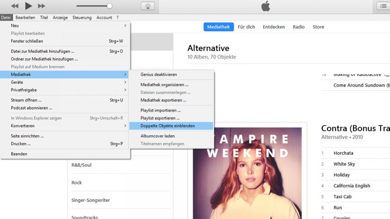 Duplikate Отзывы lassen in iTunes Duplikate Отзывы lassen in iTunes