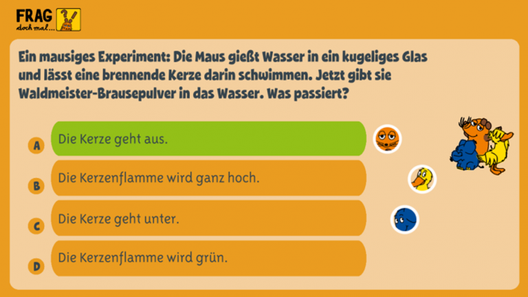 “Frag doch mal … die Maus” ist eine Quiz- und Spiel-App rund um verschiedene Wissensgebiete “Frag doch mal … die Maus” ist eine Quiz- und Spiel-App rund um verschiedene Wissensgebiete
