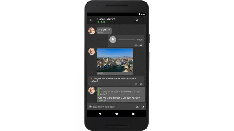 Krypto Handy Threema Threema ist kostenpflichtig schützt aber die Chats