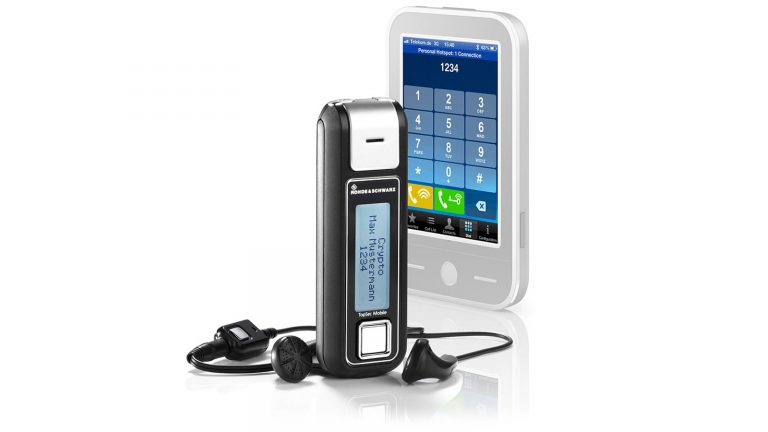 Krypto Handy TopSec Mobile Ein Hardware-Zusatz sichert das Smartphone vor Fremdzugriffen