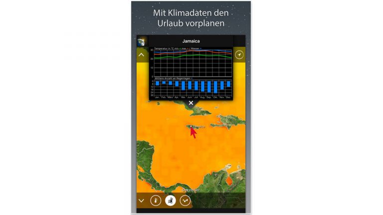 Reise Apps Wetter Eine App die das Wetter samt Trend vorhersagt
