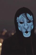 Sound Reactive LED Mask