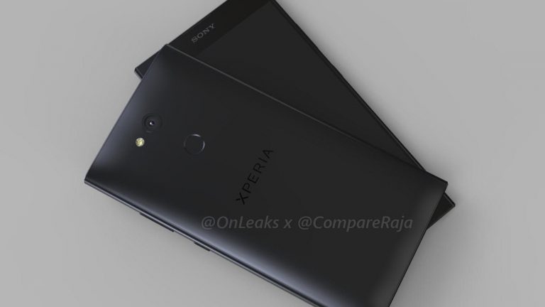 Renderbild des Sony Xperia L2