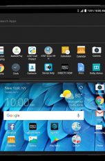 ZTE Axon M aufgeklappt