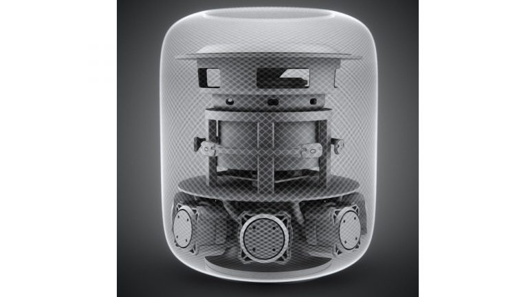 Apple HomePod innen Homepod technischer Aufbau von innen