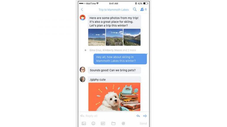 E-Mail App kostenlos Mail Time “MailTime”: E-Mail-App im Stil eines Messengers