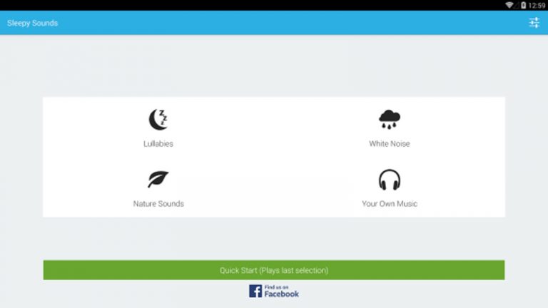 Familien Apps Sleepy Sounds Mit verschiedenen Melodien und Geräuschen will “Sleepy Sounds” Kleinkinder zum Schlafen anregen