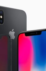iPhone X Front und Rückseite