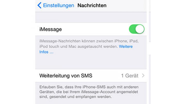 iMessage Mac aktivieren In Verbindung mit einem iPhone lassen sich SMS auf dem Mac senden und empfangen