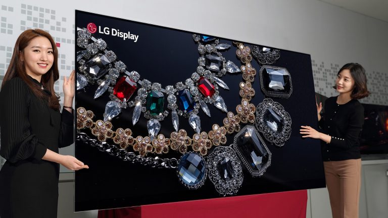 Triple 8 bei LG: 88-Zoll-Fernseher mit 8K wird auf CES vorgestellt LG 88-Zoll-Fernseher 8K