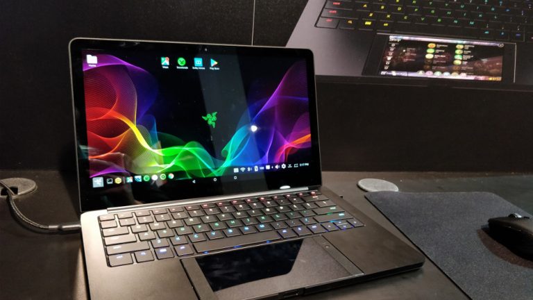 razer-linda-live Razer Linda auf einem schwarzen Tisch