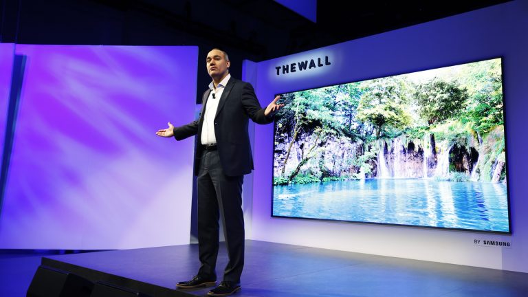"The Wall" – Samsung stellt 146-Zoll-TV mit microLED vor Samsung TV The Wall