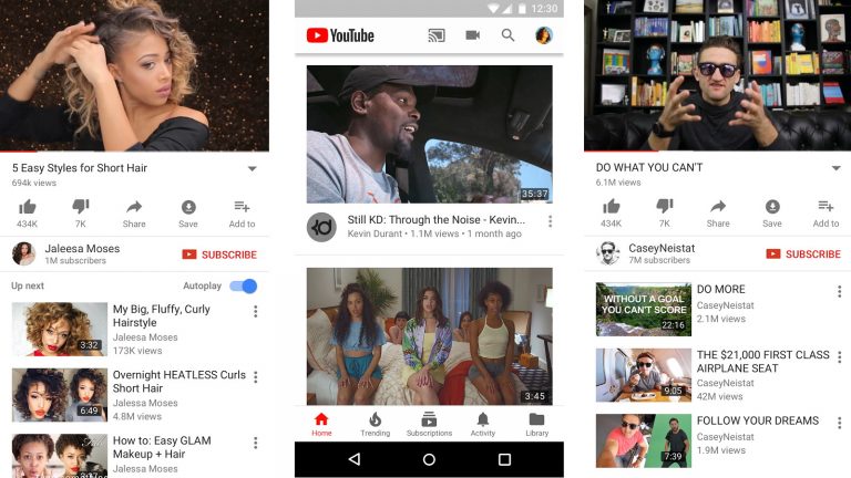 YouTube Screenshots